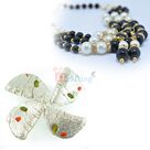 Pearl Necklace with Kaju Gujia