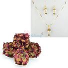 Jewellery Gift Set with Kaju Rose Laddu