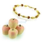 Golden Rudraksha Bracelet with Kaju Apple Gift Hamper