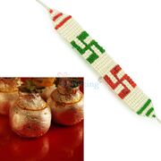 Kaju Kalash Sweet with Swastik Pearl Bracelet