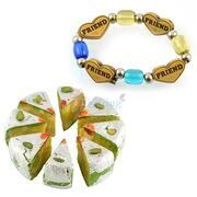Beautiful Bracelet with Kaju Diamond Cake