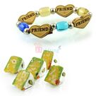 Heart Friend Bracelet with Kaju Diamond Cake