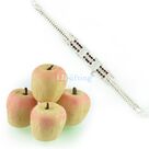 Kaju Apple Sweet with Silver Diamond Liner Bracelet
