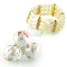 Pearl Liner Diamond Bracelet with Kaju Laddu Gift