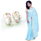 Kaju Laddu with Amazing Border Saree
