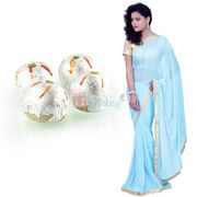 Kaju Laddu with Amazing Border Saree