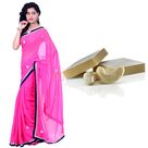 Chiffon Georgette Saree with Kaju Katli Gift