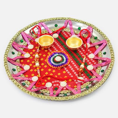 Buy Rakhi Pooja Thali Online - Order Rakhi Pooja Thali Online - Buy to ...