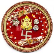 Awesome Ganesha Rakhi Pooja Thali