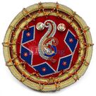 Peacock Kundan Decorated Rakhi Pooja Thali