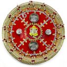 Vakratunda Pearl Alluring Rakhi Pooja Thali 