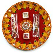 Rakhi Swastik Moli Pooja Thali