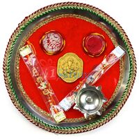Simply Ganesha Rakhi Pooja Thali