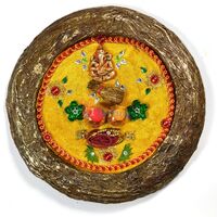 Hand Made Paper Mache Traditional Rakhi Pooja Thali