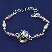 Pure 70% Silver Ganesha Rakhi