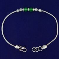 Magnificent Looking Pure Silver Chain Amazing Simple Design Rakhi - 6.5 Grams