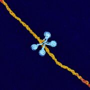 Amazing Ghoongru 70% Pure Silver Rakhi - 2.3 Gram
