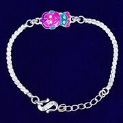 Marvelous Looking Beautiful Chain Pure Silver Rakhi