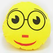 Smiling Face with Specs Soft Cushion Toy