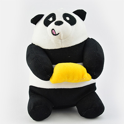Soft Cuddle Small and Black Panda Teddy Bear