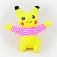 Soft Toy Cartoon Character Cute Pokemon Pikachu for Kids and Girls