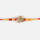 Elegant and Exclusive Beads Om Rakhi for Bhaiya