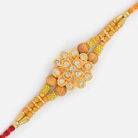 Floral Designer Exclusive Sandalwood Rakhi