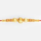 Sandalwood Beaded Liner Design Stunning Looking Rakhi for Brother