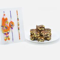 Delicious Anjeer Dryfruit with Bhaiya-Bhabhi and Bhaiya Rakhi Set 