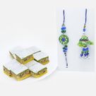 Bhaiya-Bhabhi Rakhi with Savory Pista Badam Barfi