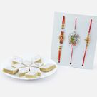 Two Brother and One Tom and Jerry Kid Rakhi with Favorite Branded Kaju Katli Sweet