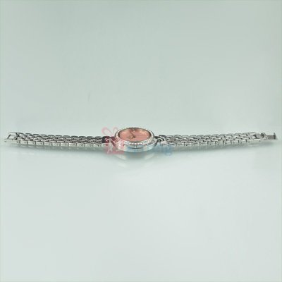 Fancy Branded Wrist Watch for Women Diamond Fitted Bracelet Silver Strap