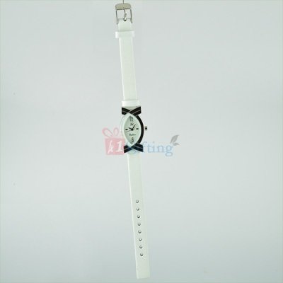 Fast Track Fancy Watch for Women with Leather Strap