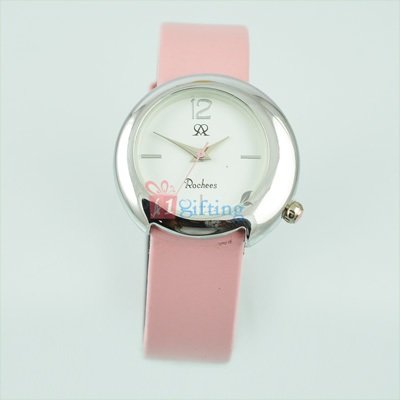 Fast Track Watch for Women Designer Dial with Leather Strap