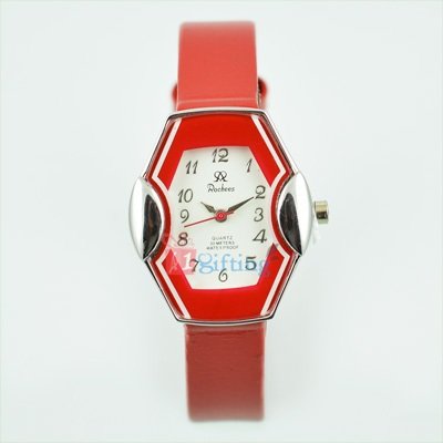 Designer Fast Track Watch for Women with Leather Strap