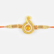 Diamonds Everywhere Zardozi Rakhi