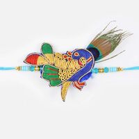 Colourful Maurya Zardozi Rakhi