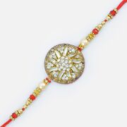 Diamond Studded Surya Zardozi Rakhi