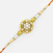 Royal Golden Zarodozi Rakhi